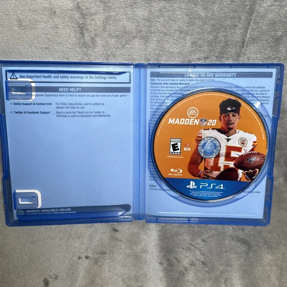 Madden 18, 19, 20‎ And 21 PS4 Lot Mahomes Brady Covers